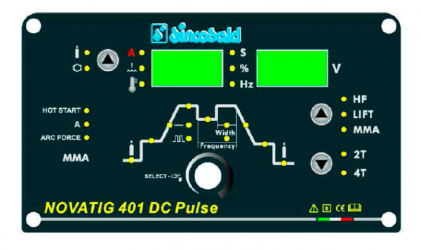 Инверторный источник NOVATIG 402 DC Pulse SINCOSALD - Сварочные аппараты - станкоцентр Авангард
