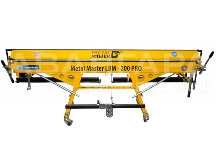 Листогиб с ручным приводом MetalMaster LBM 200 PRO - Листогибы - станкоцентр Авангард